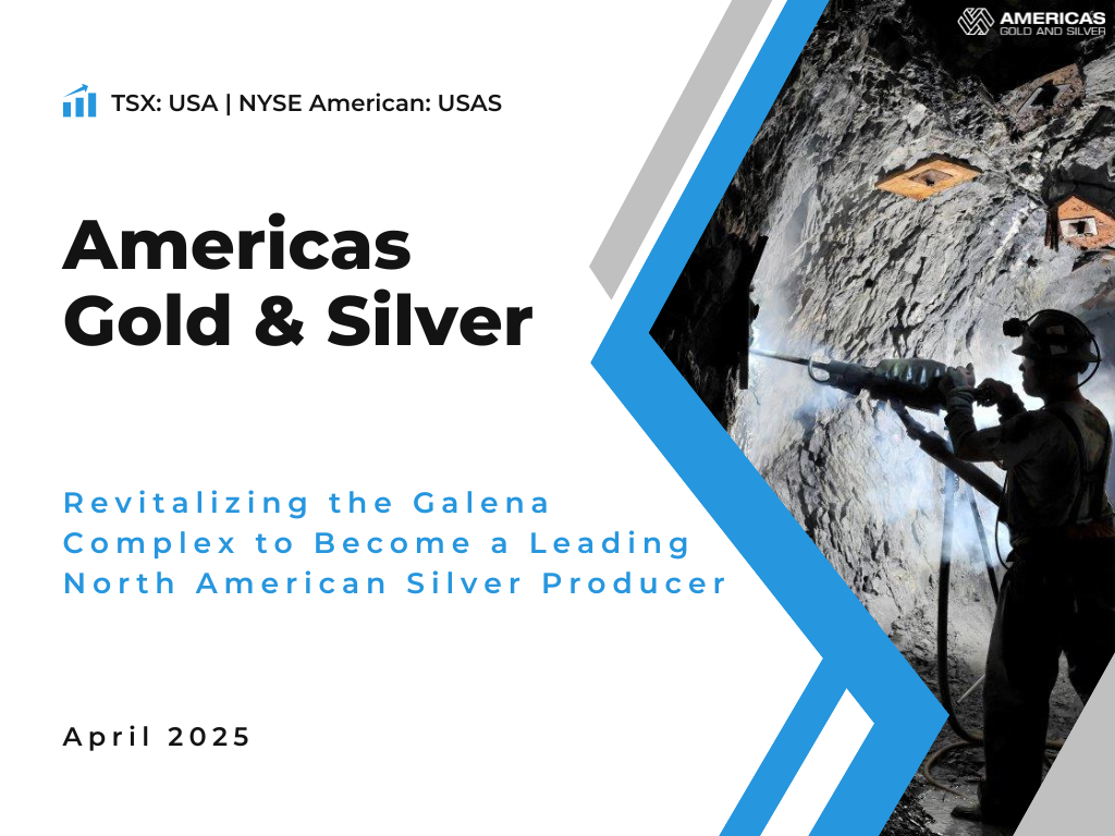 Investor Centre Americas Gold and Silver Corporation